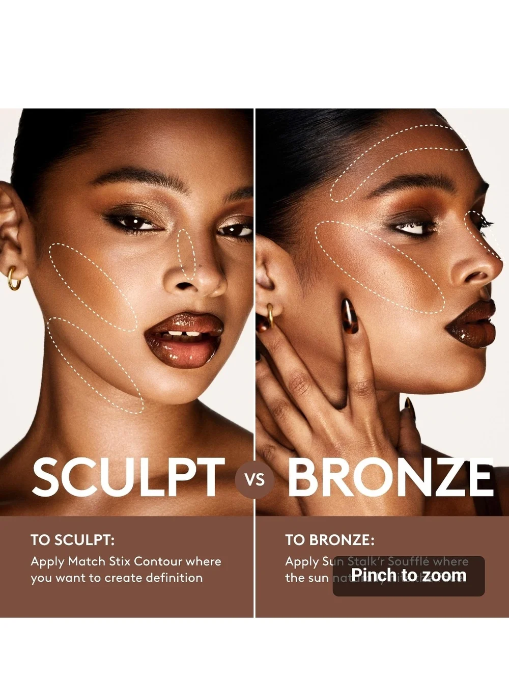NEW Fenty Beauty Sun Stalk'r Cream Bronzer - Shade 01 Sugar Cookie